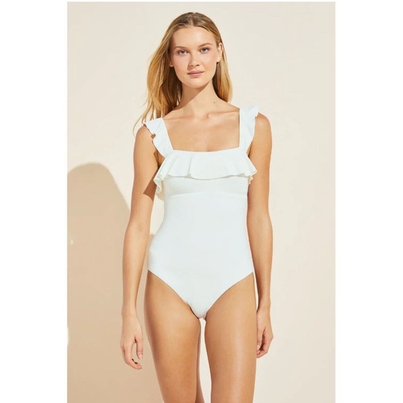 Eberjey Other - NWT Eberjey Women's Jane Smooth One-Piece Swimsuit in Ecru - Size Small